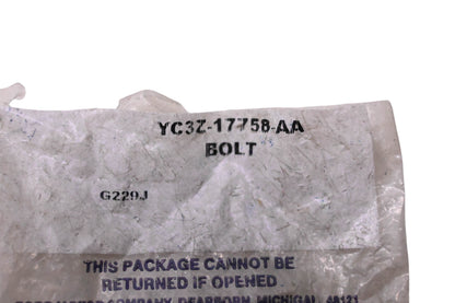 New OEM Ford YC3Z-17758-AA Self-Shearing Bolt NOS