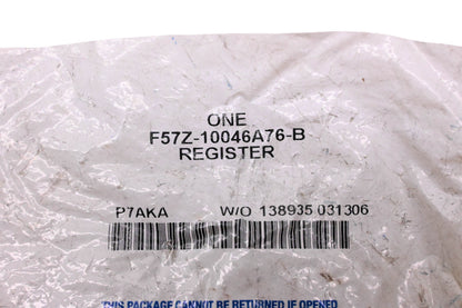 New OEM Ford F57Z-10046A76-B Defroster Vent NOS