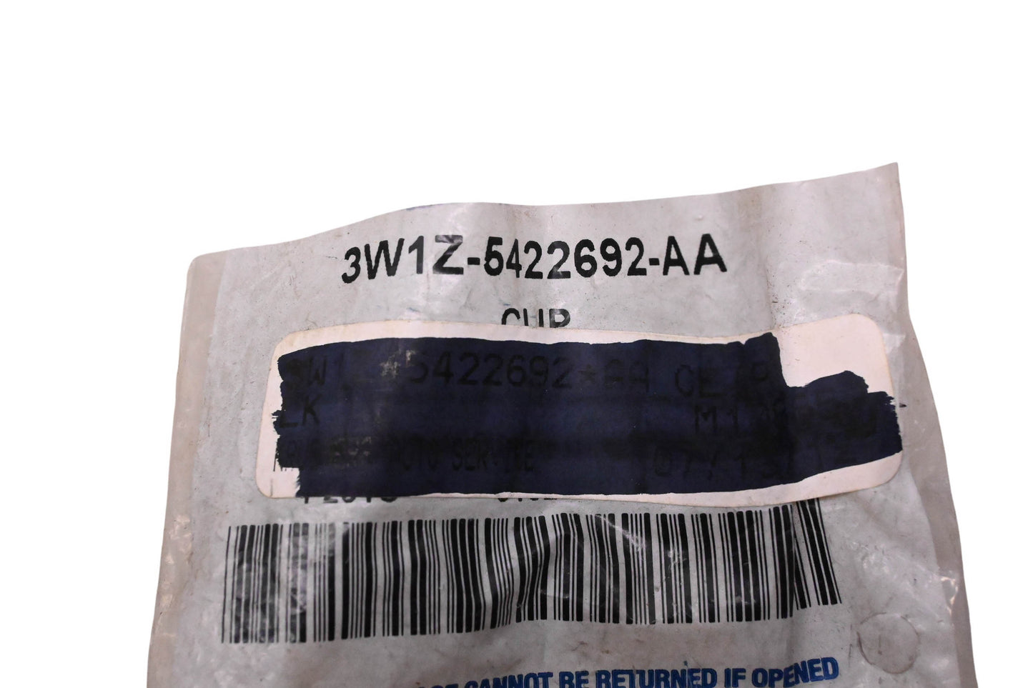 New OEM Ford 3W1Z-5422692-AA Rear Door Assist Handle Clip NOS