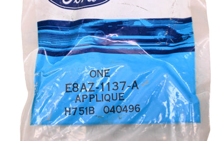 New OEM Ford E8AZ-1137-A Wheel Hub Center Cap/ Applique NOS