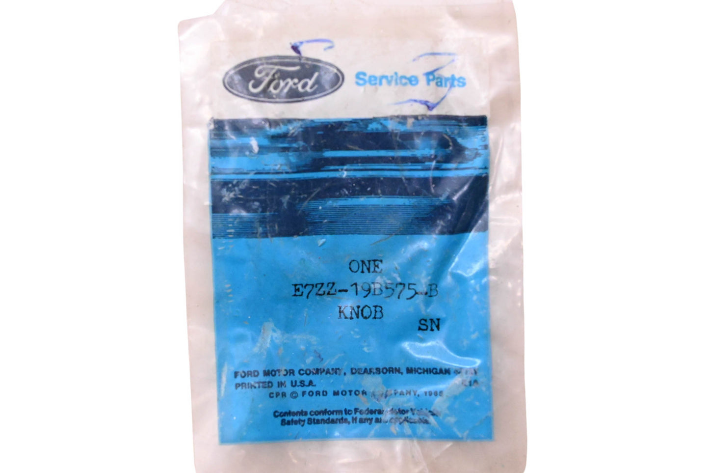 New OEM Ford E7ZZ-19B575-B A/C Register Control Knob NOS