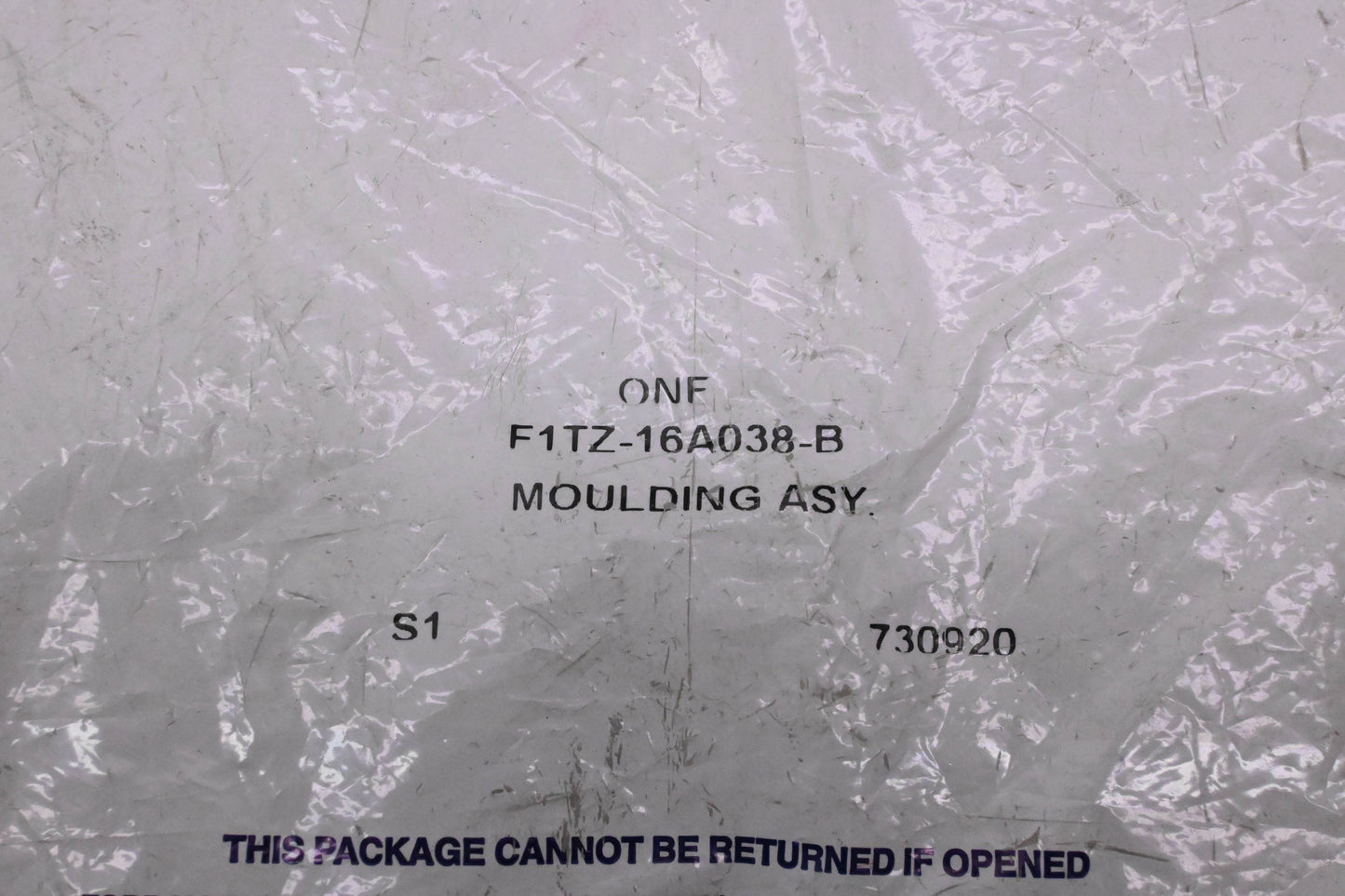 New OEM Ford F1TZ-16A038-B Moulding NOS