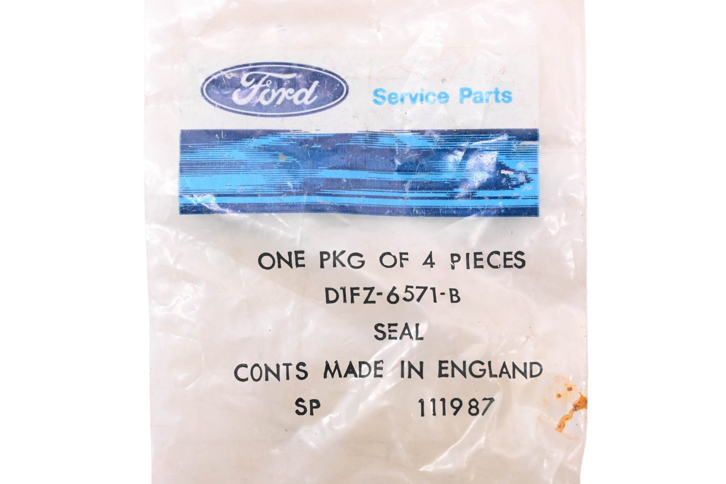 New OEM Ford D1FZ-6571-B Intake Valve Stem Seals Qty 4 NOS