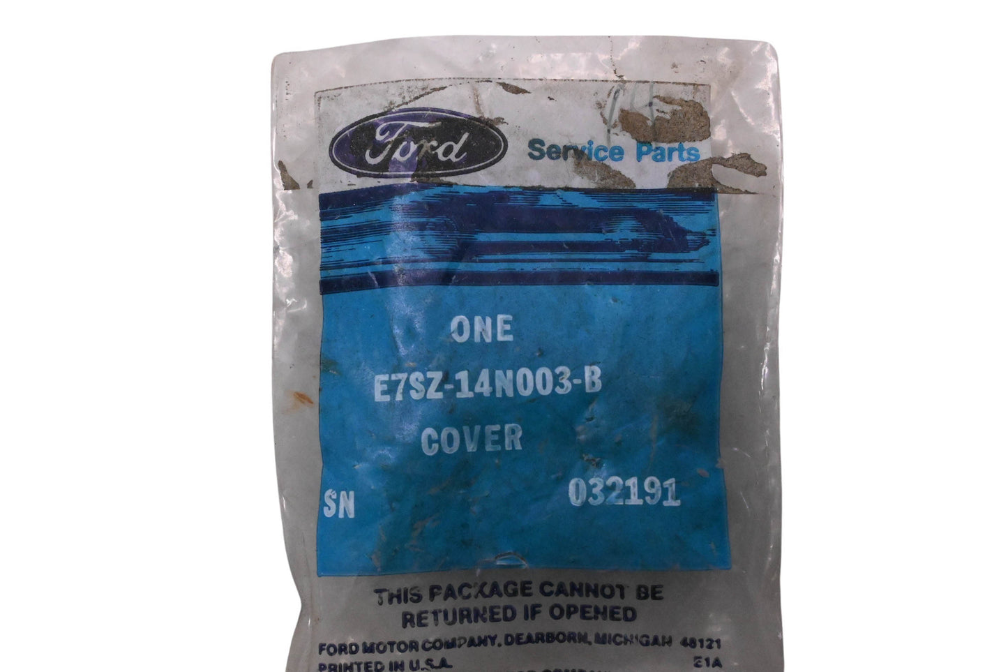 New OEM Ford E7SZ-14N003-B Cover NOS
