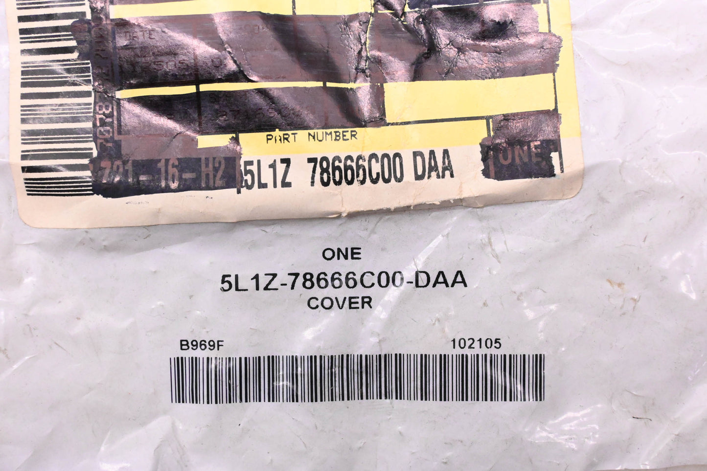 New OEM Ford 5L1Z-78666C00-DAA Rear Seat Back Cover NOS