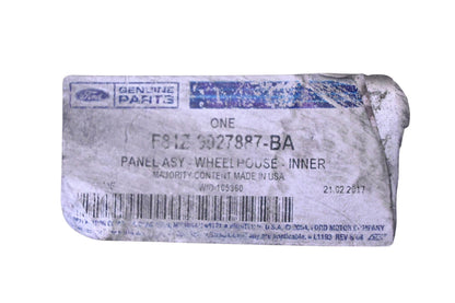 New OEM Ford F81Z-9927887-BA Black Wheelhouse Panel NOS