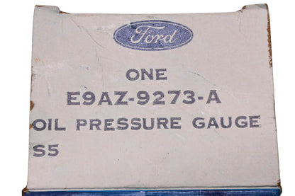 New OEM Ford E9AZ-9273-A Oil Pressure Gauge Assembly Kit NOS