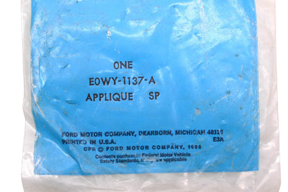 New OEM Ford E0WY-1137-A 3.5" Cougar Wheel Center Cap NOS