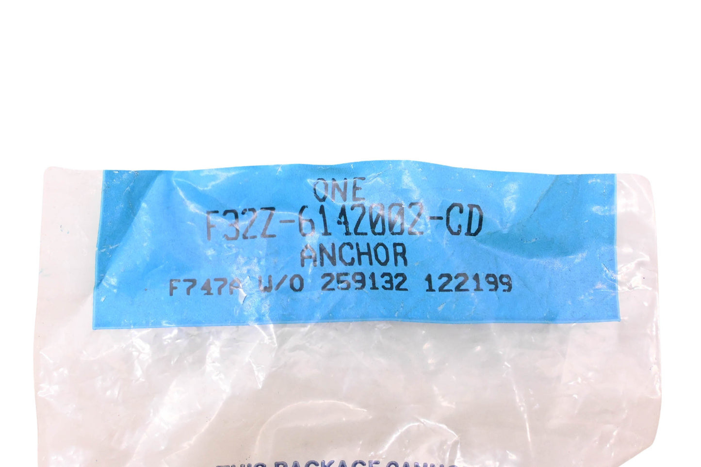 New OEM Ford F32Z-6142002-CD Anchor Retainer NOS