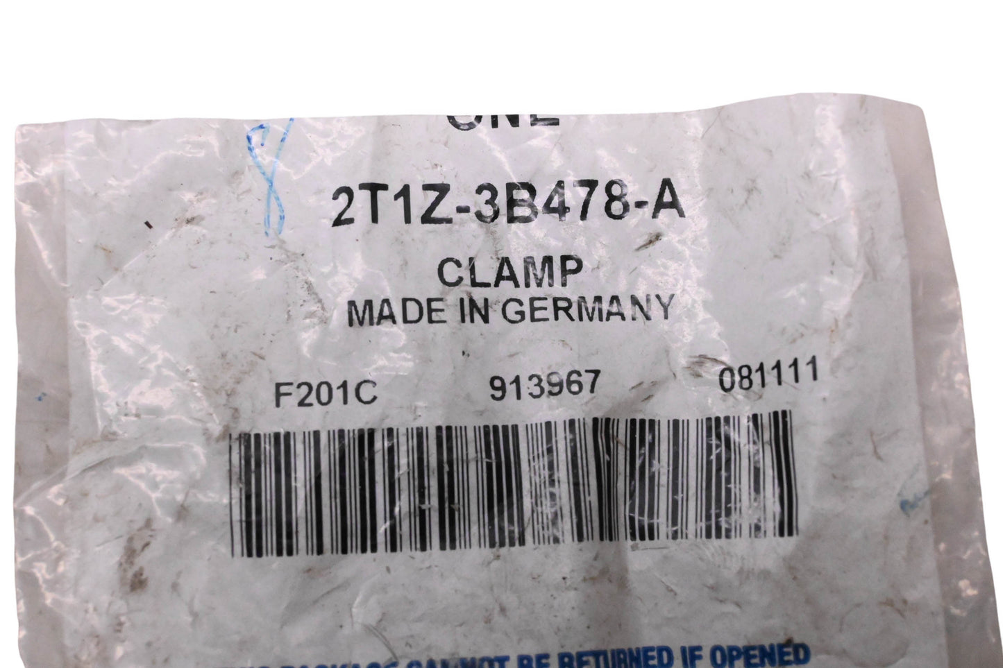 New OEM Ford 2T1Z-3B478-A Clamp NOS