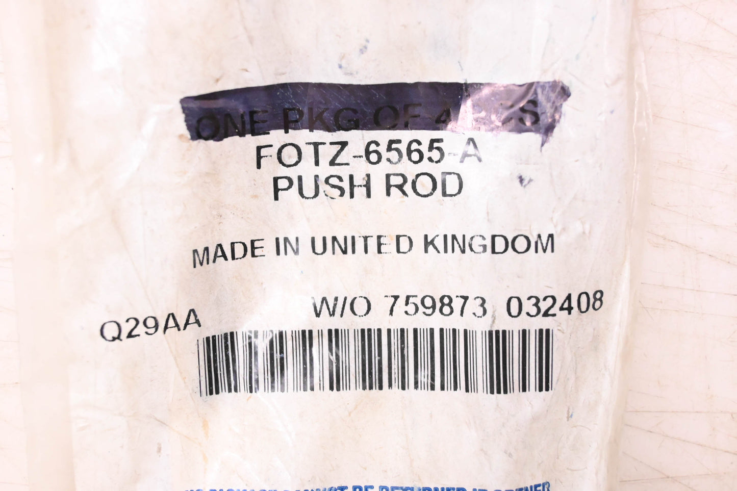 New OEM Ford FOTZ-6565-A Push Rod NOS