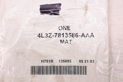 New OEM Ford 4L3Z-7813586-AAA Console Mat NOS