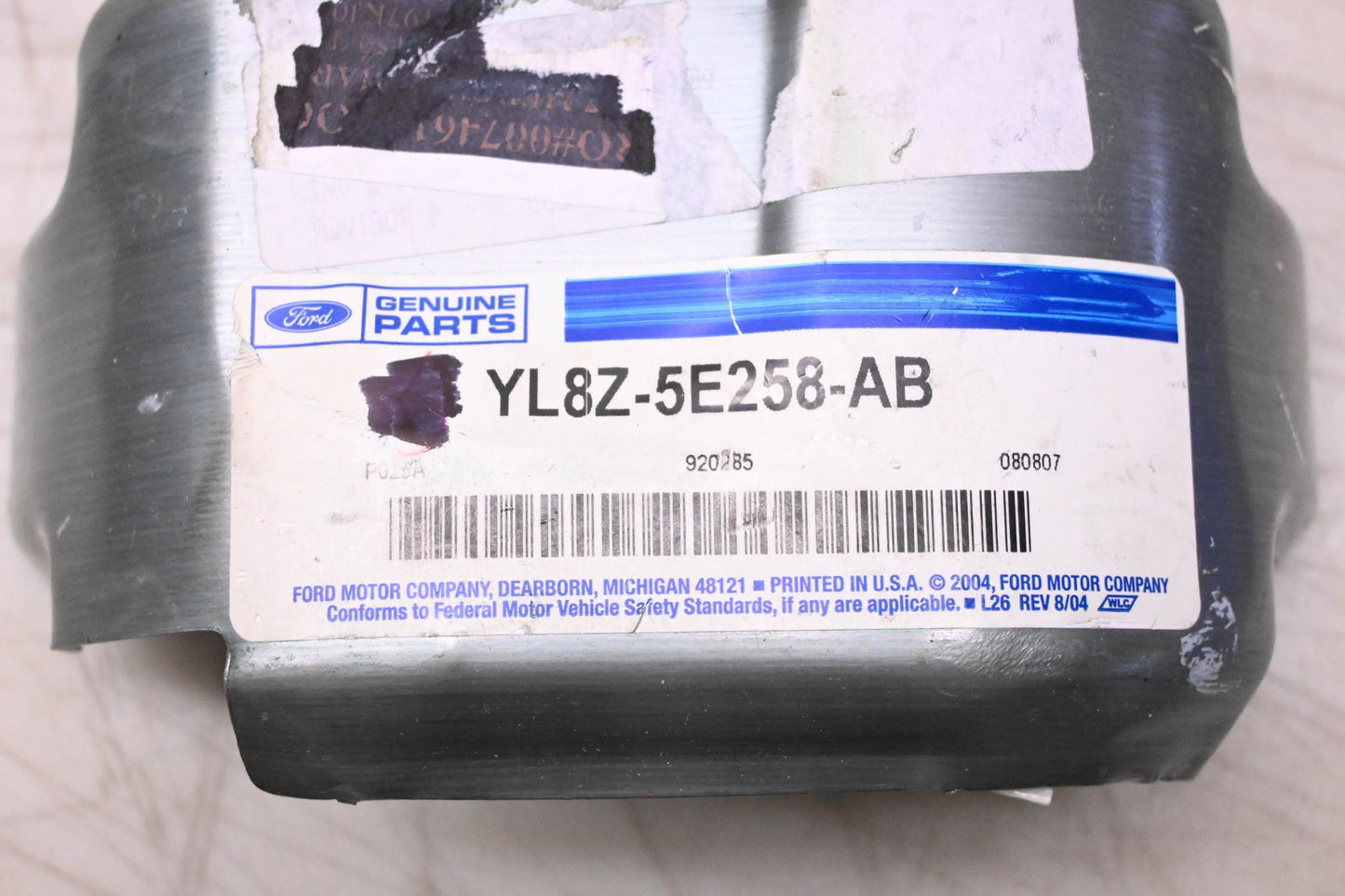 New OEM Ford YL8Z-5E258-AB Right Exhaust Manifold Heat Shield NOS