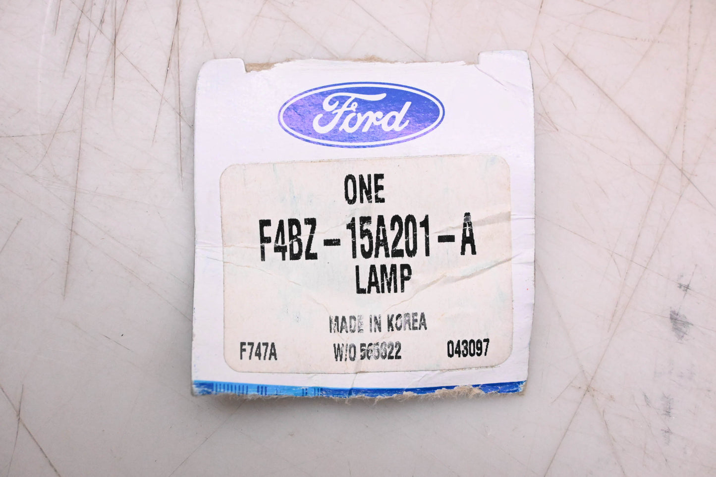 New OEM Ford F4BZ-15A201-A Amber Side Marker Lamp Assembly NOS