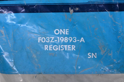 New OEM Ford F03Z-19893-A Dashboard Air Vent Assembly NOS