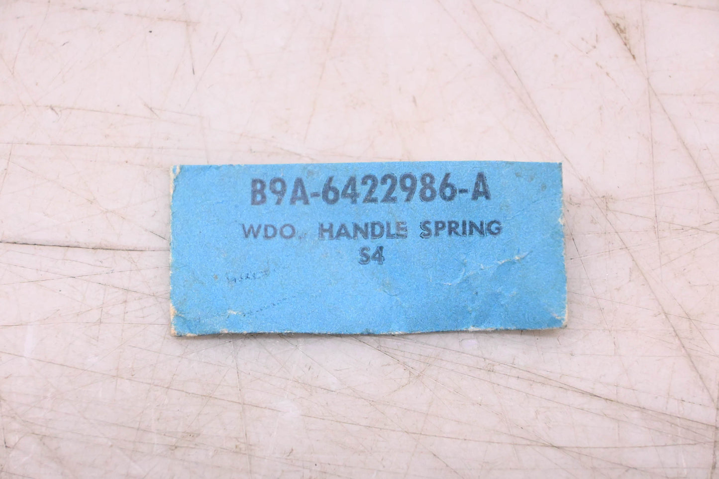 New OEM Ford B9A-6422986-A Handle Spring NOS