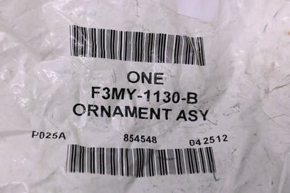 New OEM Ford F3MY-1130-B Chrome Wheel Center Hub Cap NOS