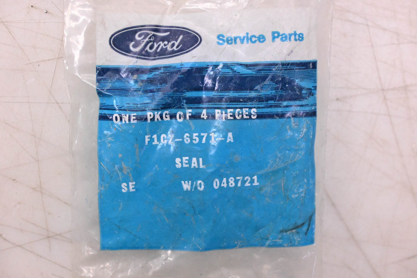 New OEM Ford F1CZ-6571-A Engine Valve Stem Seal Qty 4 NOS