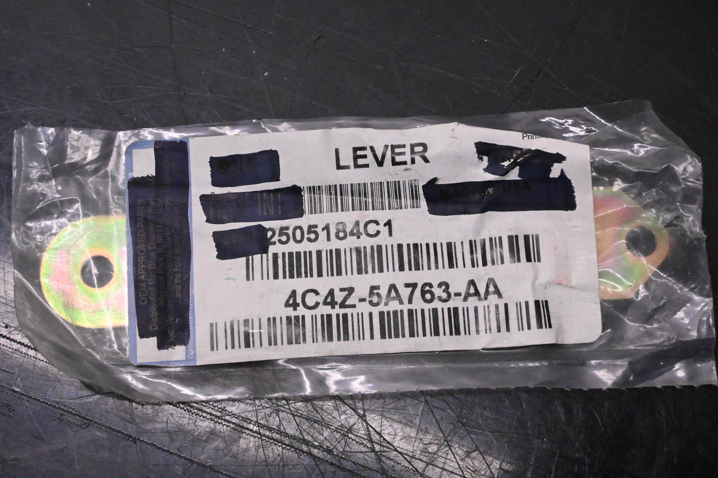 New OEM Ford 4C4Z-5A763-AA, 2505184C1 Release Lever NOS