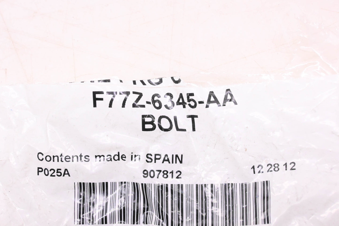 New OEM Ford F77Z-6345-AA Crankshaft Hex Head Bearing Cap Bolt NOS