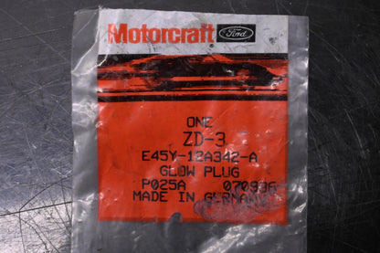 New OEM Ford ZD-3, E45Y-12A342-A Glow Plug NOS