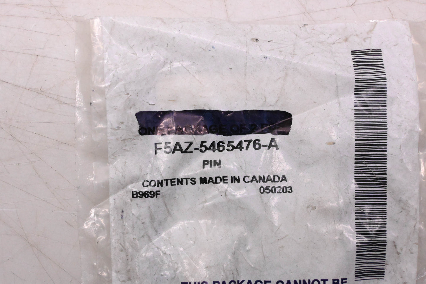 New OEM Ford F5AZ-5465476-A Hinge Pin NOS