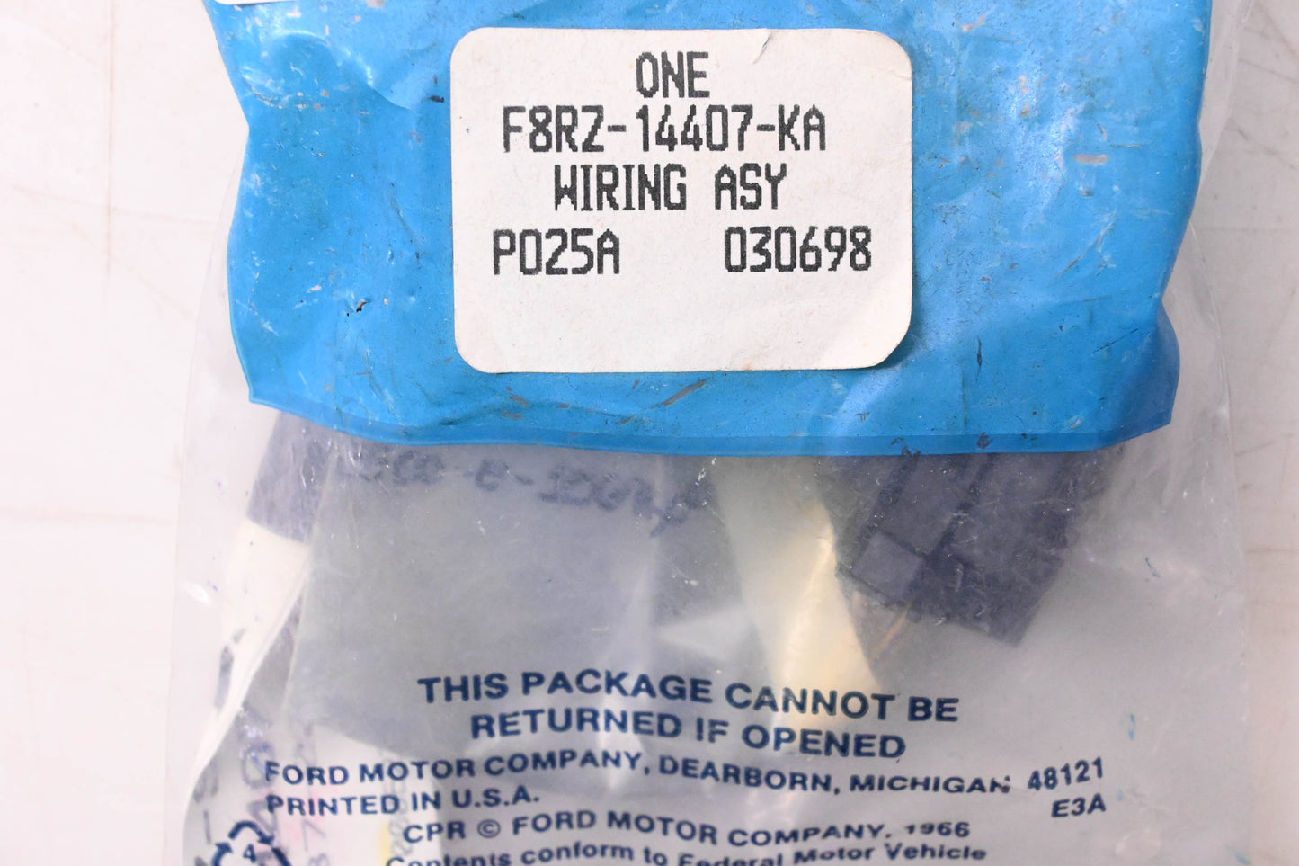 New OEM Ford F8RZ-14407-KA Fuel Sender Wiring Assembly NOS