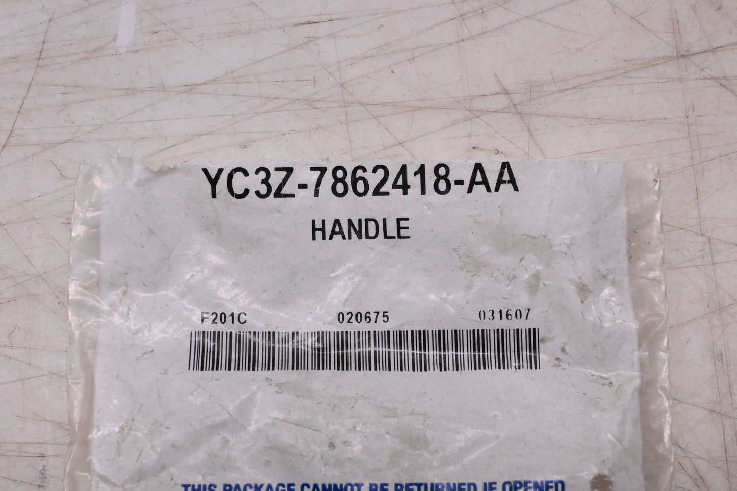 New OEM Ford YC3Z-7862418-AA Rear Bench Seat Handle NOS