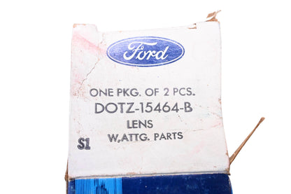 New OEM Ford DOTZ-15464-B Marker Lamp Lens Qty 2 NOS