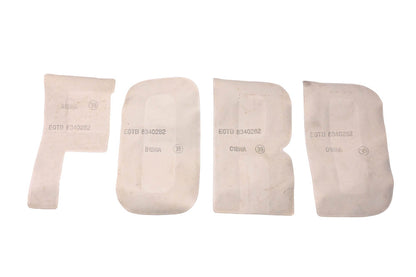 New OEM Ford E6TZ-8342528-AW Luggage Compartment Nameplate Sticker Kit NOS