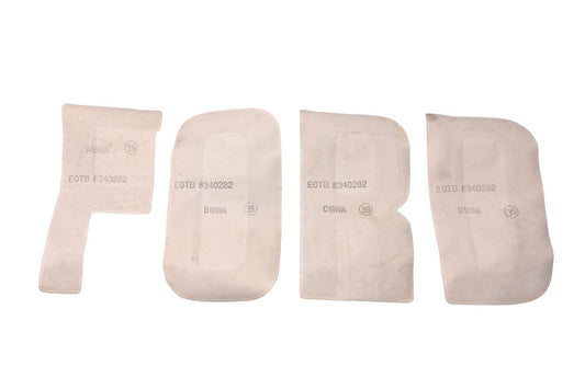 New OEM Ford E6TZ-8342528-AW Luggage Compartment Nameplate Sticker Kit NOS