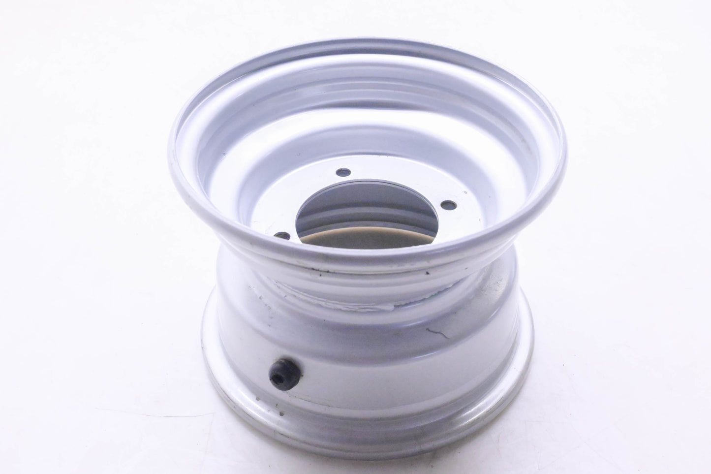 OEM Polaris 0450749-385 Silver Wheel Rim 8x5.5 4/110mm