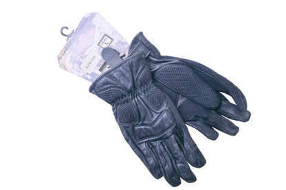 Powertrip BG002-11 Black VooDoo Riding Gloves Ladies Large NOS