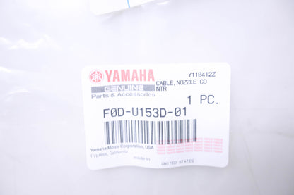 New OEM Yamaha F0D-U153D-01-00 Nozzle Control Cable NOS