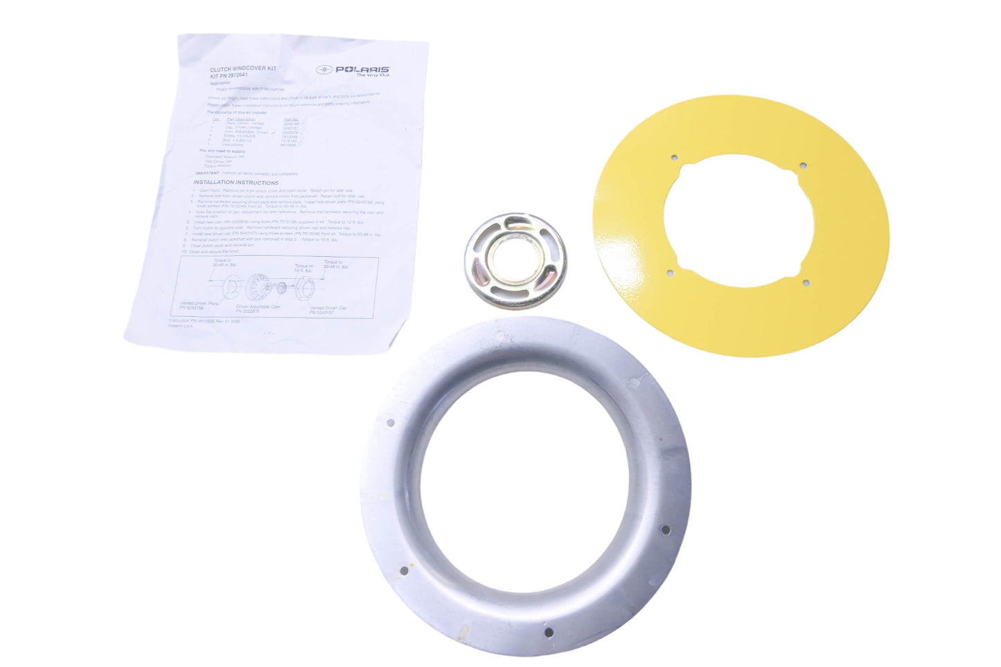 OEM Polaris 2872641-216 Clutch Windcover Kit
