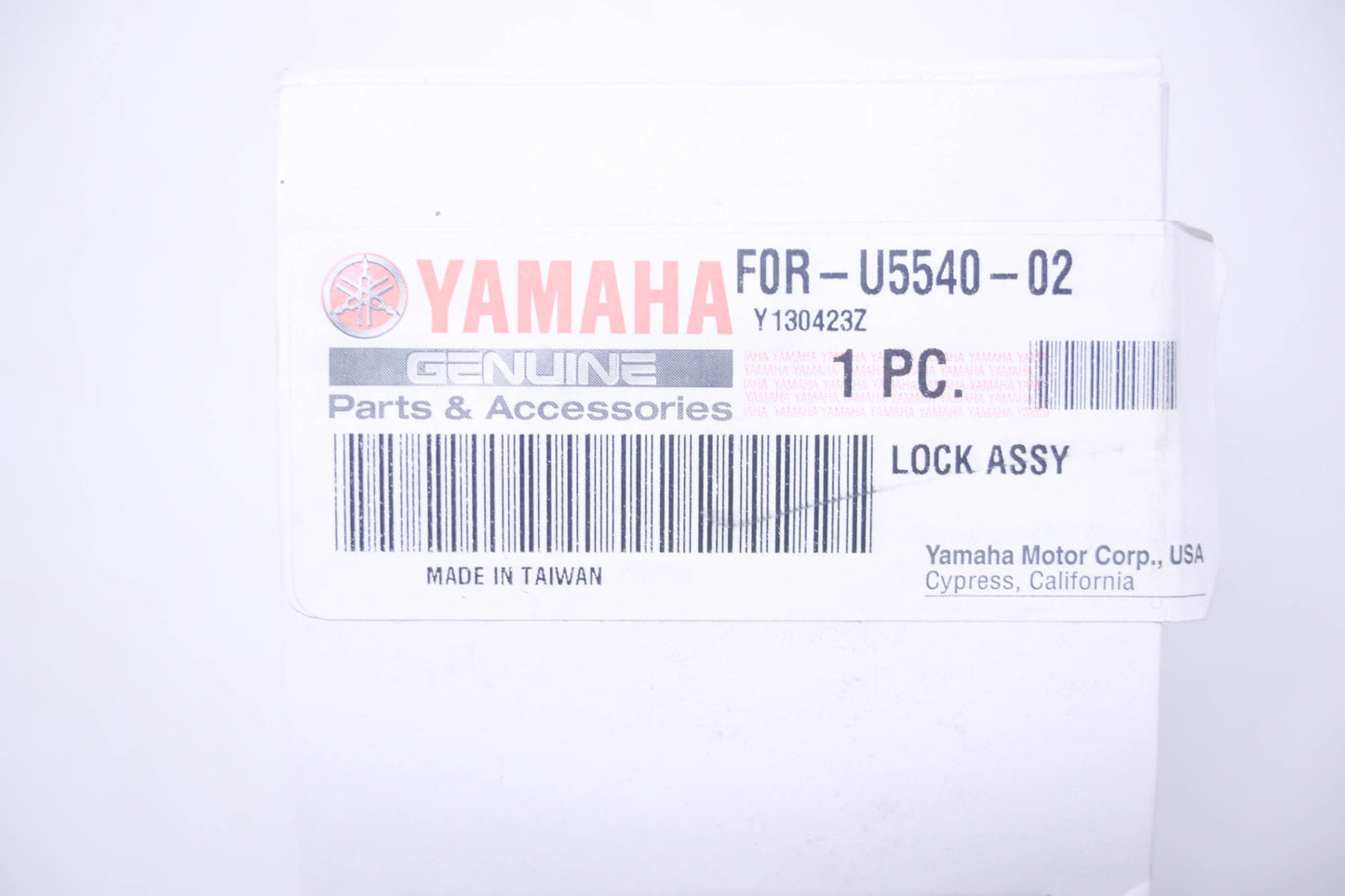New OEM Yamaha F0R-U5540-02-00 Lock Assembly NOS