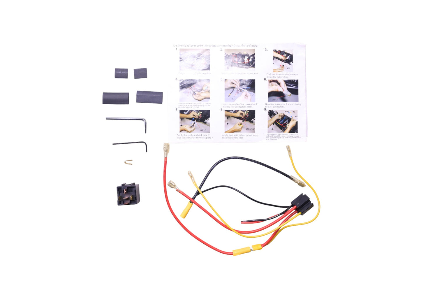 New OEM Polaris DE012-13 Electric Scooter Circuit Relay Kit NOS