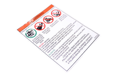 New OEM Polaris 7079133 Warning Decal NOS