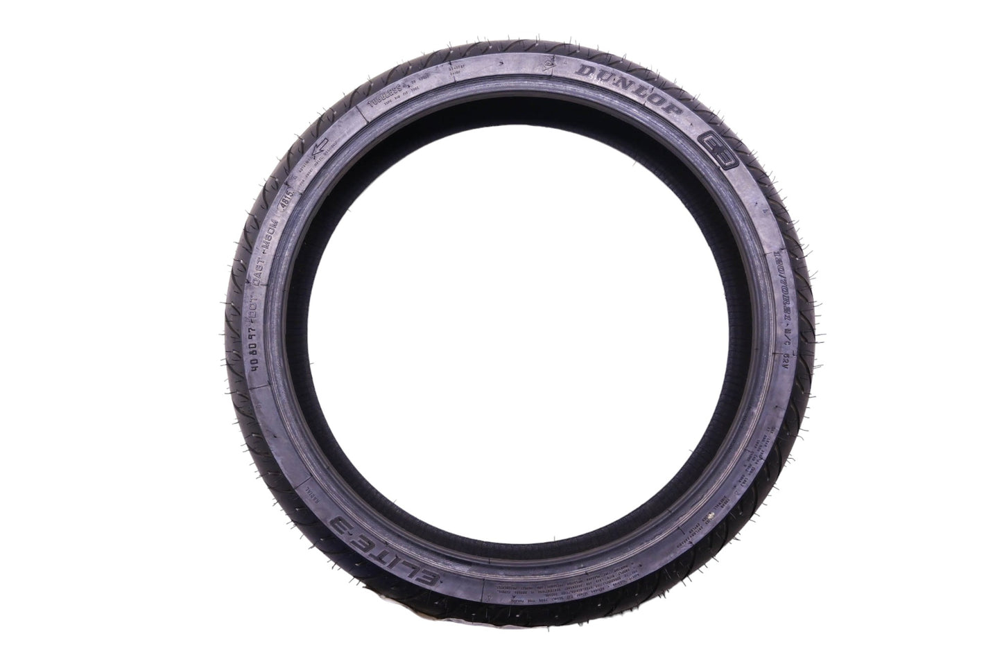 Dunlop 4080-97 Elite 3 120/70R21 Front Tubeless Black Tire NOS