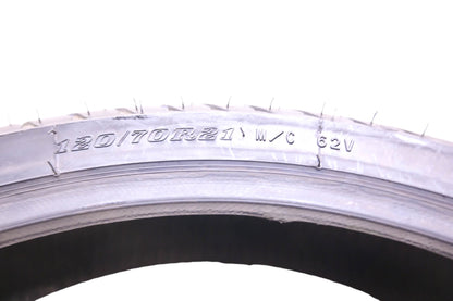 Dunlop 4080-97 Elite 3 120/70R21 Front Tubeless Black Tire NOS