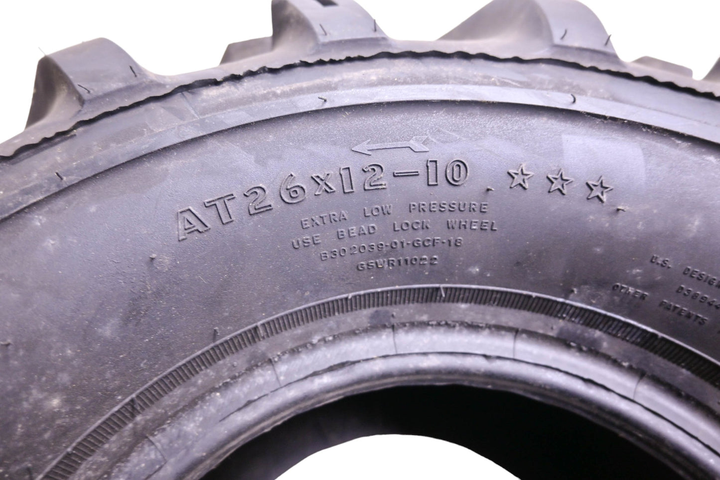 Goodyear AMR3X0 AT26x12-10 Tubeless Tracker Mud Runner Tire NOS