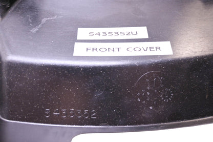 New OEM Polaris 5435352 Black Metallic Front Cover NOS