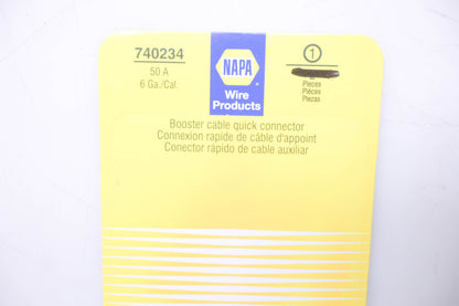Napa 740234, 50 A Booster Cable Quick Connector NOS
