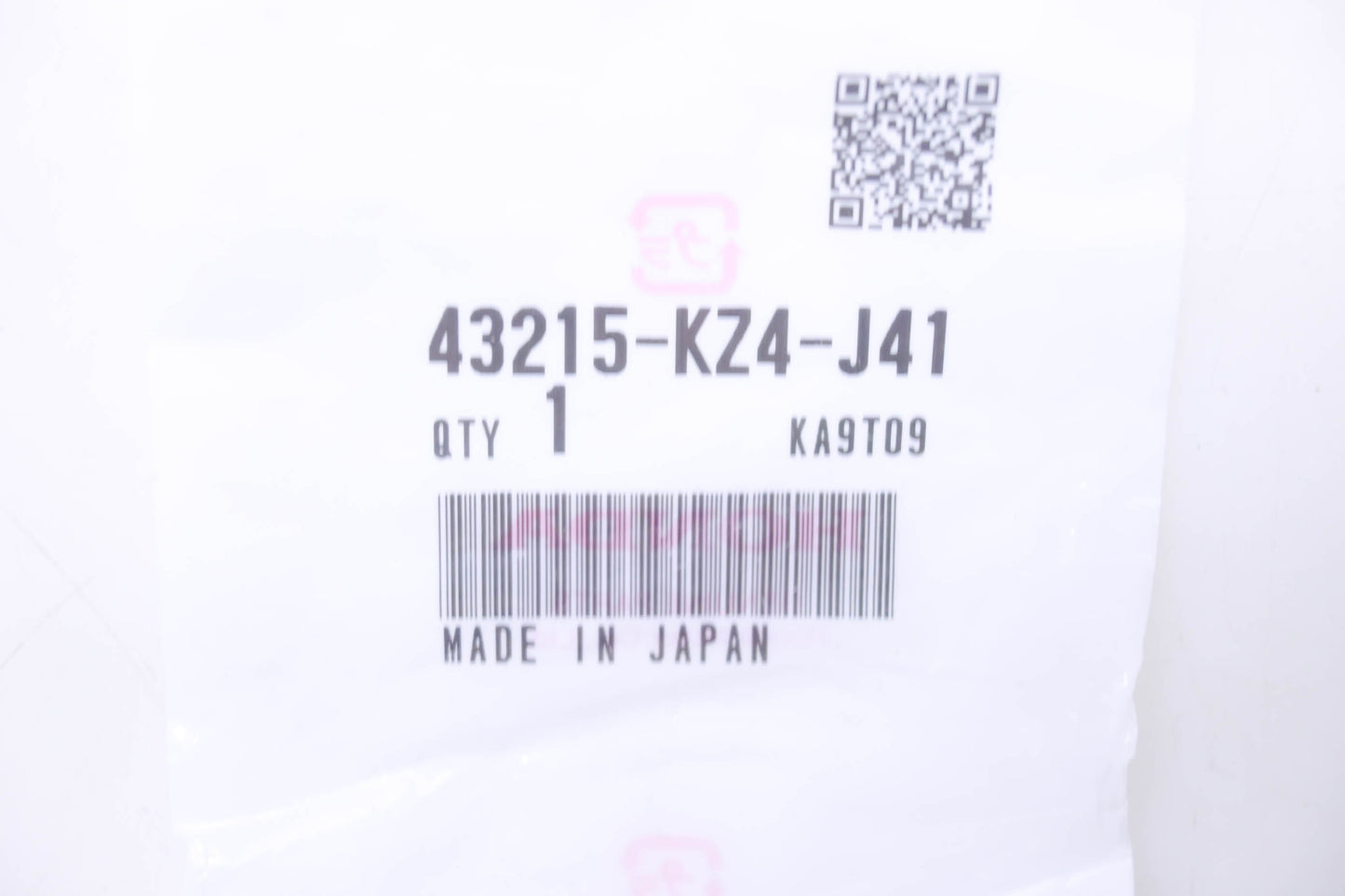 New OEM Honda 43215-KZ4-J41 Hanger Pin NOS