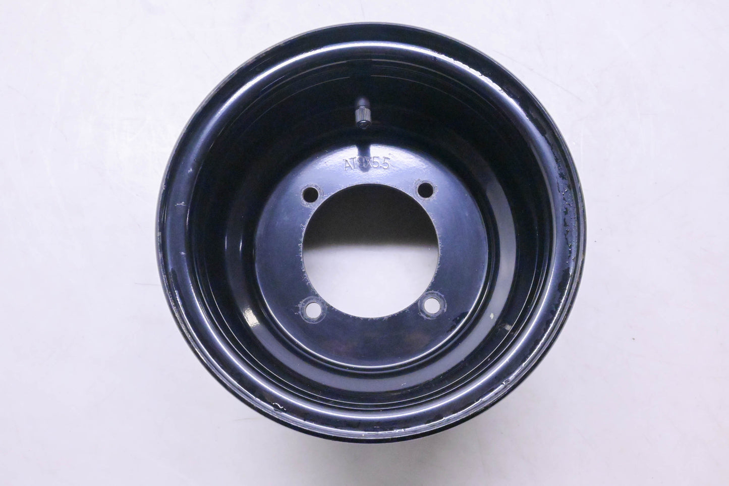 OEM Yamaha 43D-F5180-00-00 Black Front Wheel Rim 8x5.5 4/110mm