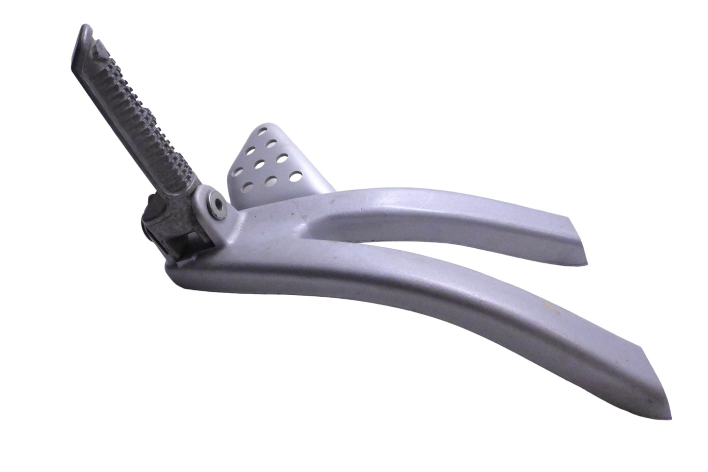 Buell N0055.2ADYBD, L0079.02A8, N0553.02A8 Right Footpeg Bracket With Footpeg and Heel Guard