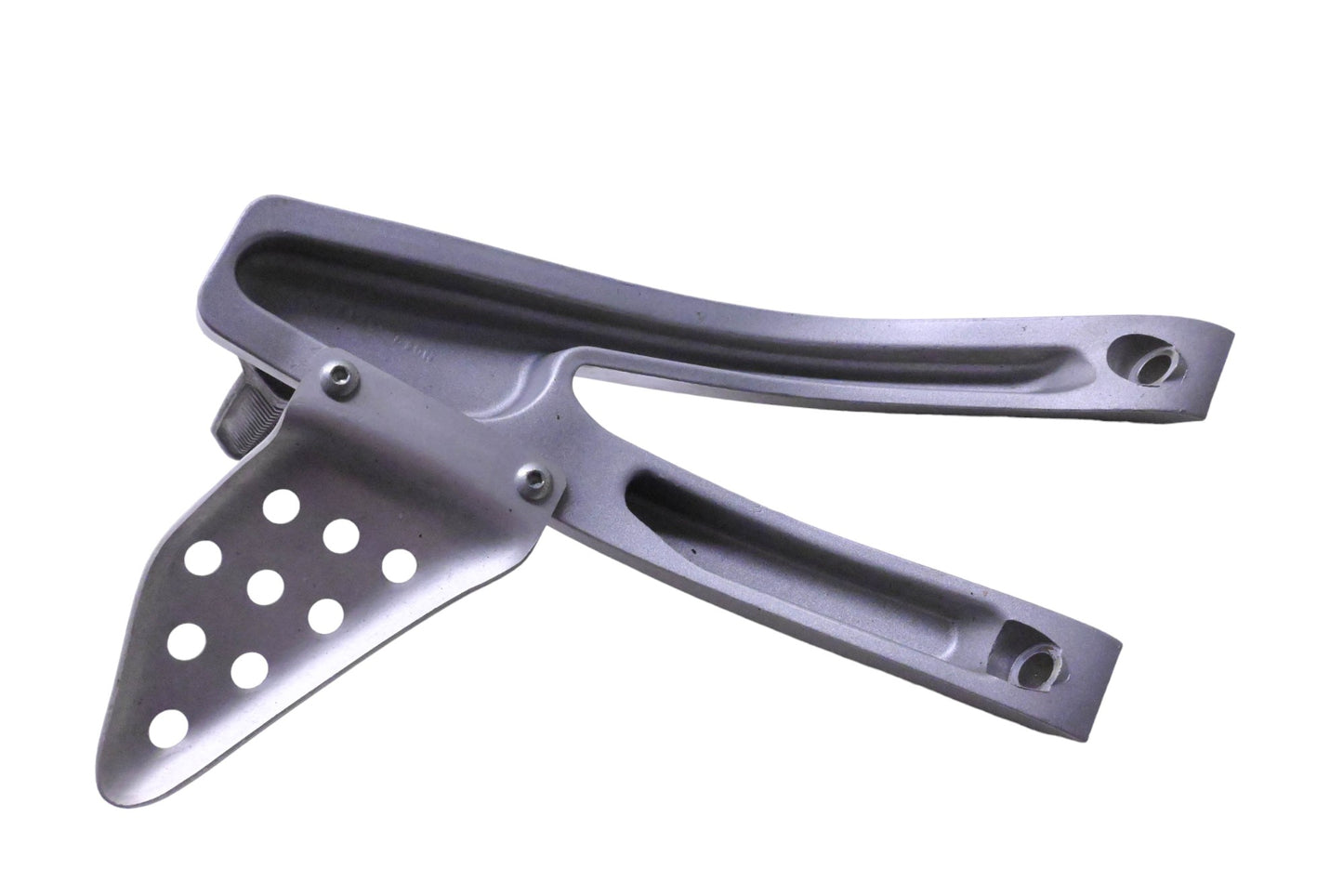 Buell N0055.2ADYBD, L0079.02A8, N0553.02A8 Right Footpeg Bracket With Footpeg and Heel Guard
