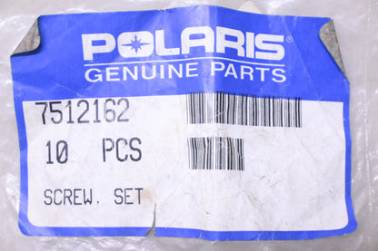 New OEM Polaris 7512162 Screw Set Qty 2 NOS