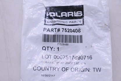 New OEM Polaris 7520408 Hex Flange Screw NOS