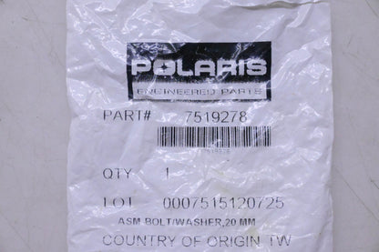 New OEM Polaris 7519278 Bolt/Washer NOS